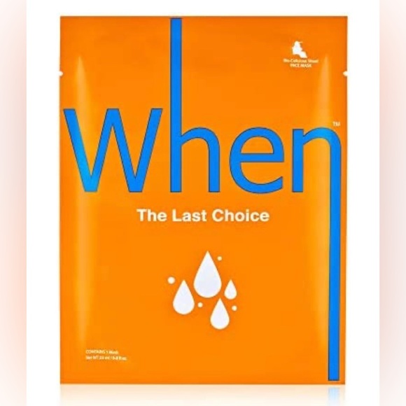 When The Last Choice Hydrating Sheet Mask - Picture 1 of 2
